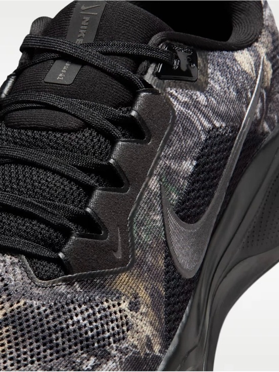 Nike Pegasus 41 Air Zoom Running Shoes Black Dark Smoke Grey Camo Men\'s Size 11